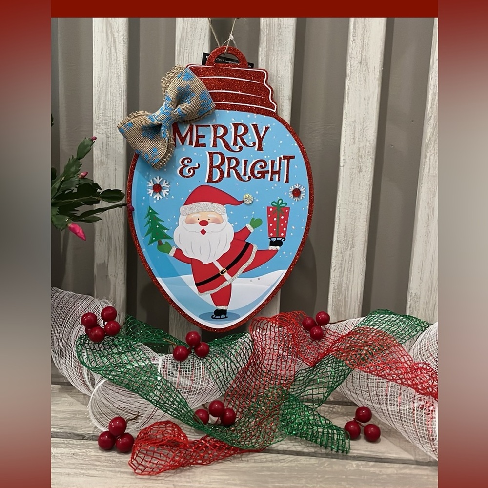 Clearance ~ 
Christmas Holiday Door-Wall Hanging 🎄🆕🎄 A 2 For $14